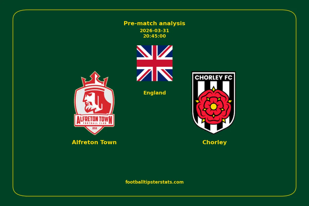 Pre-match analysis: Alfreton Town vs Chorley on 2026-03-31